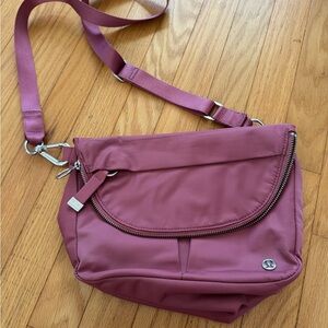 lululemon athletica Pink Crossbody Bag